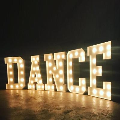 China INS Wedding Decor Wedding Me Lights Marquee Letter 4Ft Led Numbers Big Giant Light Up Letters Led Marquee Alphabet Love Letters for sale