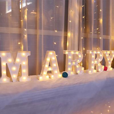 China Buildings Factory Supplier Illuminated Sign Love Letters Marquee Led Light Lights for sale