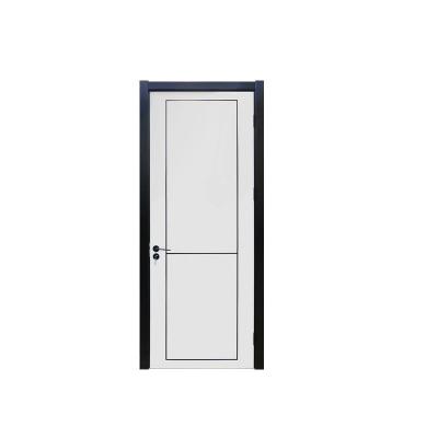 China Evereco 2023 Sound Insulation Sale Minimalism Style Plywood Door Warm White Interior Bedroom Laminated Wooden Door for sale