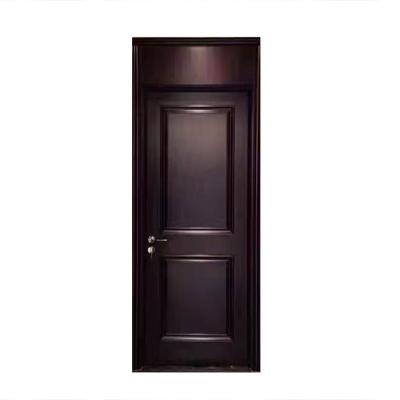 China Evereco 2023 Sound Insulation New High End Custom Color And Pattern Solid Wood Painted Doors Bedroom Doors for sale