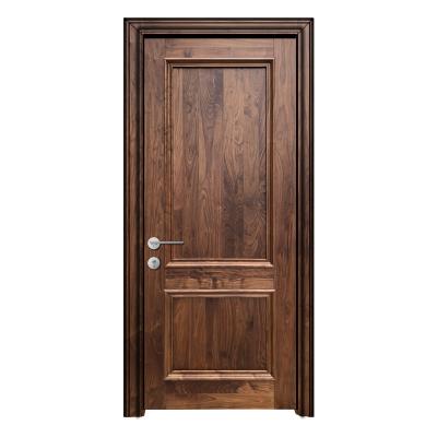 China Wholesale High End Sound Insulation Evereco Side Opening European Standard Soundproof Solid Wood Doors for sale