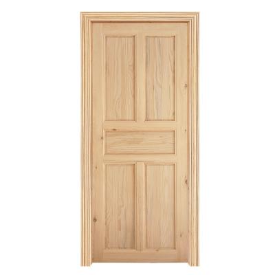 China Evereco China supplier sound insulation top heat insulation burlywood solid wood core houses doors for bedroom kitchen for sale