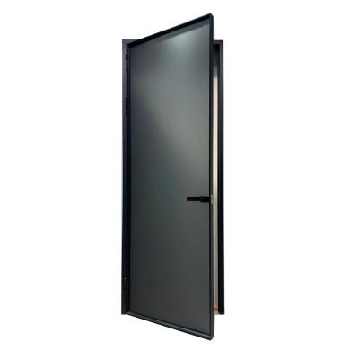 China Evereco Waterproof Top Supplier Aluminum Glass Door Kitchen 8mm Frosted Hotel Bathroom Toilet Glass Flow Doors for sale