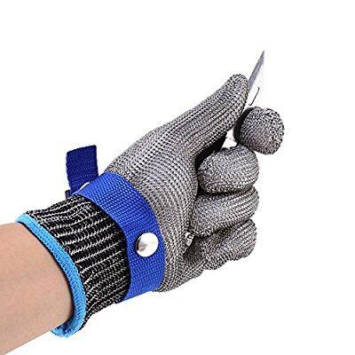 China Good Quality Safety Glove Steel Wire Glove Good Price Kitchen Cut Resistant Gloves for sale