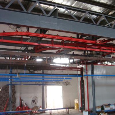 China Automatic Power And Conveyor Powder Free Coating Line For Aluminum Profiles S.M. for sale