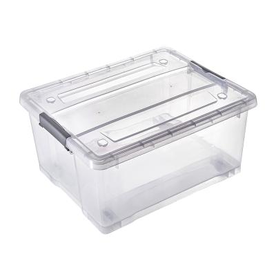 China Pinyaoo Cheap Viable Plastic Waterproof 70L Storage Box With Wheels for sale