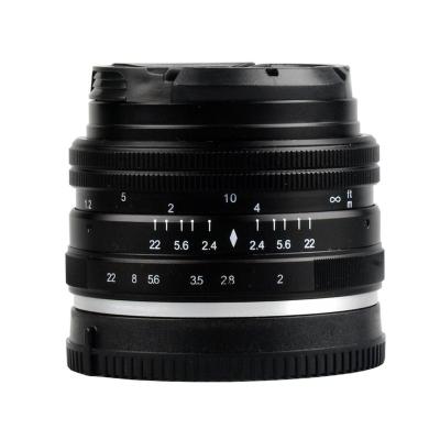 China Aluminum Glass Camera Lens + Slr Camera Lens 50Mm F/2.0 Slr Optics For Manual Focus Dslr Slr Camera Lens for sale