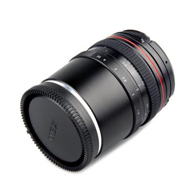 China F1.4 Aluminum Glass Manual Telephoto Lens + 50Mm Focus Dslr Camera Lens Optics for sale