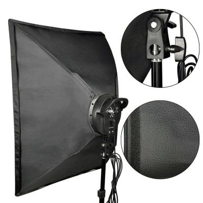 China 45W Led Photo Studio Softbox Energy Saving Light With Bracket Dimmer Switch Led Photo Studio Light Softbox LD-TZ09A for sale