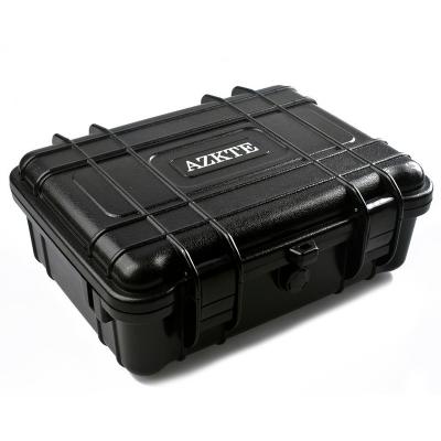 China Outdoor Black Plastic Shockproof Protective Storage Case Waterproof Travel Box Shoulder Bag For Go Pro 7 6 5 4 3+ 3 2 1 Sports Action Cameras for sale