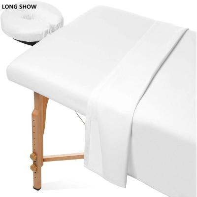 China OEM Wholesale Flat Plain 100% Cotton Flannel Massage Table Covers For Spa Massage Table Sheet for sale