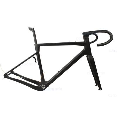 China CFR707 mountain bikes china carbon frame gravel bike frameset BSA-68 for sale