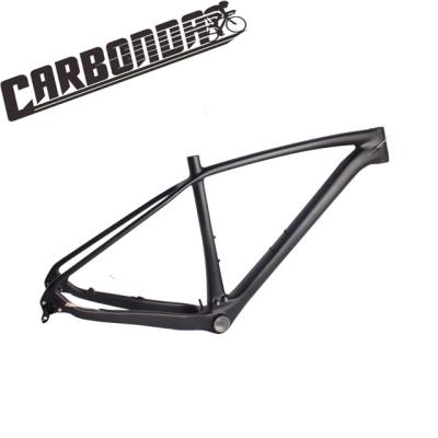 China Mountain Bikes Full Carbon Fiber Mountain Bike 27.5er Frame Hard Tail MTB Bicycle Frameset Gloss/Matte for sale