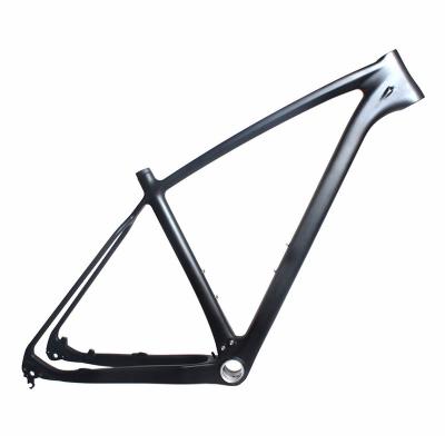 China 2017 Mountain Bikes China Carbon Fiber Disc Brake MTB Frame 29er BB92 Hardtail Bike Frame for sale