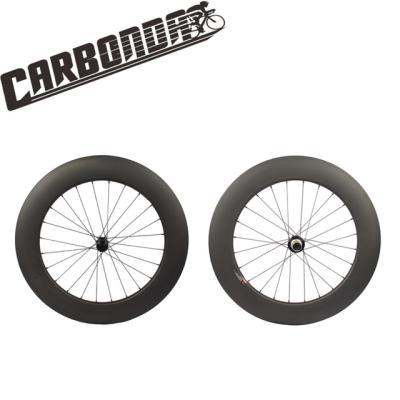 China Carbonda CWRD88C 700C Carbon/Tubeless Triathlon Disc Brake Wheels Anvil for sale