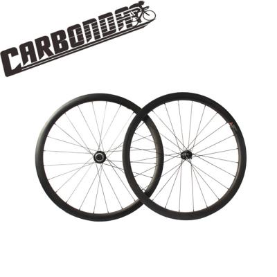 China Road Bikes Carbonda CWRD 38C 700C Road Disc Brake, Anvil/Tubeless Carbon Wheel 38mm for sale