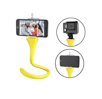 China Flexible Bicycle Handlebar Phone Holder Silicone Monkey Phone Selfie Stick For Gopro Phone Action Camera for sale