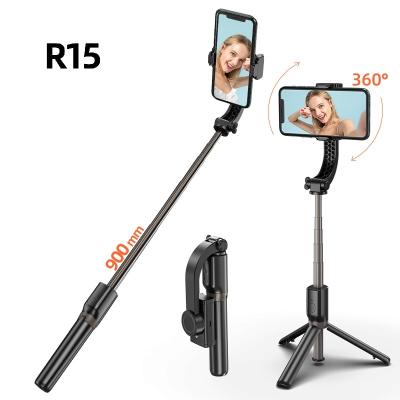 China R15 Mobile Phone Anti-shake 1 Axis Gimble Gimble Selfiestick Uniaxial Stabilizer for sale