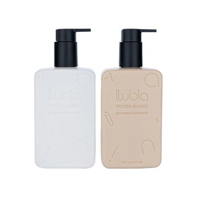 China 300ml Plastic Brown/White Rectangle Smooth With Black Pump For Shampoo Lotion Bottle for sale