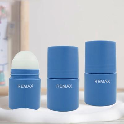 China 50ml Plastic Roll On Bottle Fantastic Deep Blue For Body Care en venta