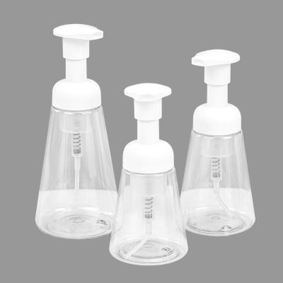 China 2024 150ml 200ml 300ml Hot-selling Portable Transparent PET Foam Dispensing Bottle Made In China for sale