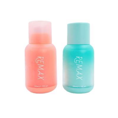 China 30ml 50ml Rainbow Color Vacuum PET Plastic Material Double-Layer Lotion Bottle Chinese Manufacturer for sale