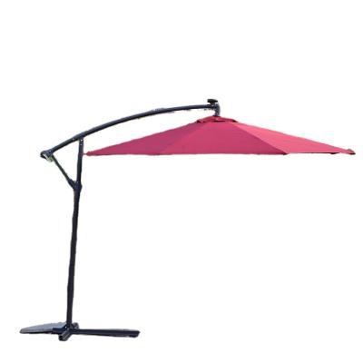 China Large Garden Umbrella Garden Umbrella Modern Outdoor Windproof Beach Parasol Leisure Canopy Tent Vertical Parasol for sale