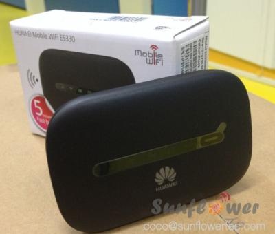 China Huawei E5330 Mobile Wifi 3G Wireless Router , Wireless Network Router for sale