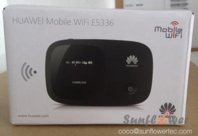 China Huawei E5336 3g 21Mbps Pocket Wifi Router with Big TFT LCD screen for data management for sale