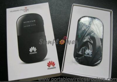 Cina Router senza fili portatile nuovissimo originale di 21M Huawei E586 4G con lo schermo LCD in vendita