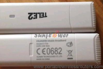 China Huaweie1750 3G Modem voor Tabletpc, draadloze draagbare gebruiksklare modem Te koop