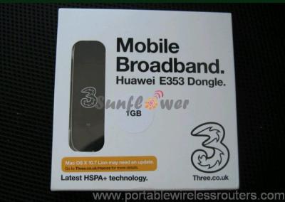 China Plug Play 4G USB Dongle Huawei E353 / portable wireless modem for sale