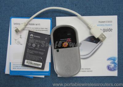 China router portátil de 7.2Mbps 3G Mifi con la ranura del sim para la mesa del ordenador portátil en venta