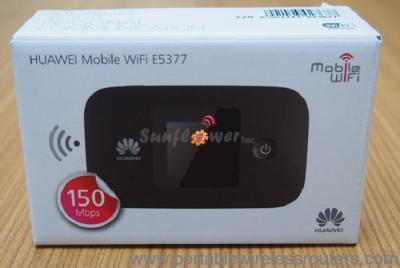 Cina Punto caldo senza fili mobile del router 4G LTE Cat4 Mifi di Huawei E5377 Wifi 150mbps in vendita