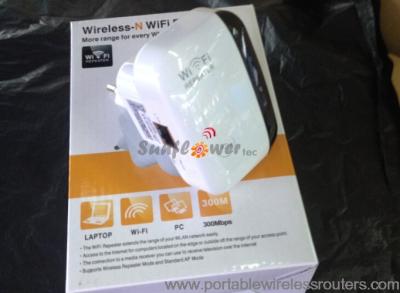 China WPS Button wireless-n wifi repeater 300mbps extender for Office for sale