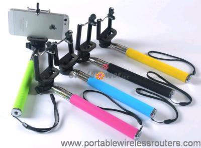 China Colorful Mobile Phone Accessories / Smartphone Monopod Selfie Take Pole Z07-1 for sale