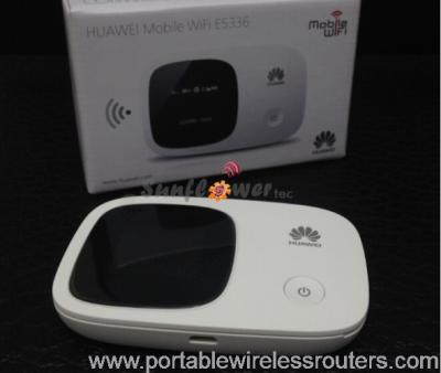 China 3G 21Mbps Huawei E5336 Mobile Wifi Router With OLCD Screen for sale