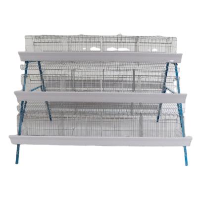 China Farms H Type Cages For Broiler Battery Chicken Cages Broiler Cages System for sale