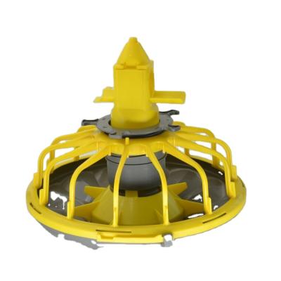 China Automatic Plastic Pan Bucket Animal Feeders Farm Equipment Feeder Chicken Farm Poultry Chicken Feeder for sale