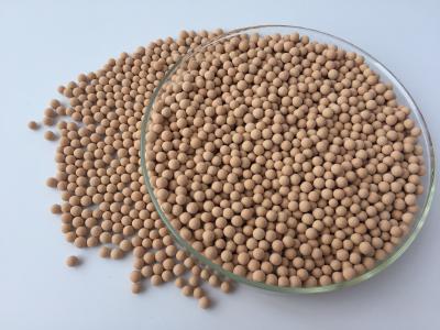 China Zeolite Molecular Sieve 5A Adsorbent 21.0% Static Adsorbed Water Beige SGS REACH Certified for sale