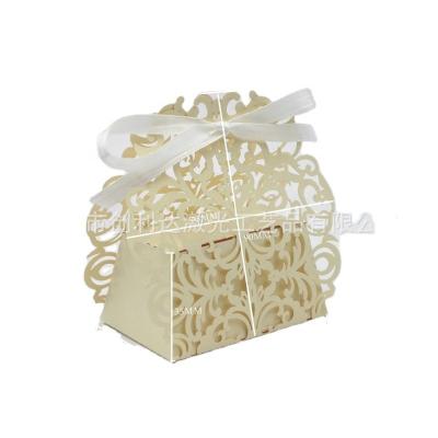 China Wholesale OEM handmade paper gift box wedding gift paper candy box with custom printed logo for sale