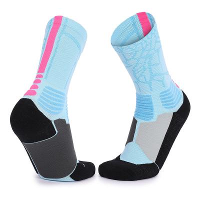 China Best Selling Elite Unisex Thick In-Stock Basketball Sock Training Socks Breathable for sale