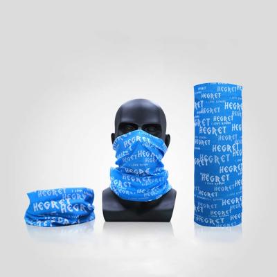 China Motorcycle Skin Friendly Outdoor Neck Warmer Multi Function Face Cover Bandana Scarf With Logo for sale