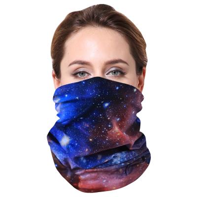 China Custom Unisex Awesome Skin Friendly Bandana Magic Seamless Sublimation Neck Cuff for sale