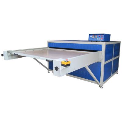 China Garment Shops SGS CE Approved Automatic Oil Stations Large Format Sublimation Hydraulic Double Heat Press Machine for sale