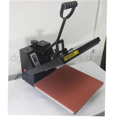 China Garment Shops CE Approved Flat Digital Heat Press Machine 38*38CM Garment Fabric T-shirt Heat Press Printing Machine for sale