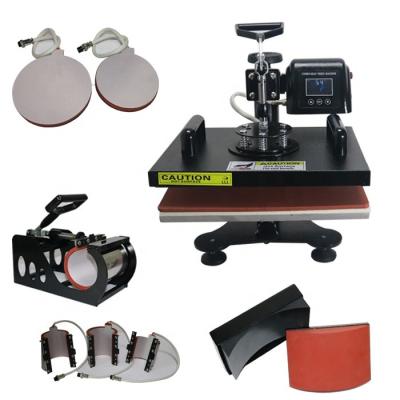 China Multiful Combo Heat Press Machines 8 in 1 Combo Tumbler Heat Press Other Clothing Machines for Sale for sale