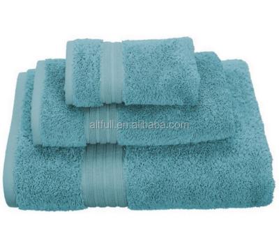 China China Wholesale QUICK DRY Bulk 100% Cotton Bath Towels With Embroidered Logo for sale