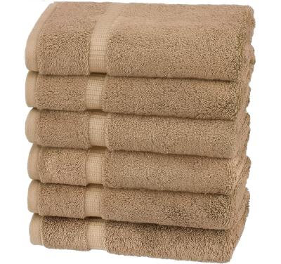 China S/6 100% Cotton Hand Towel Super Soft And Absorbent Turkish High End Durable Home Hotel Spa Bathroom Use for sale