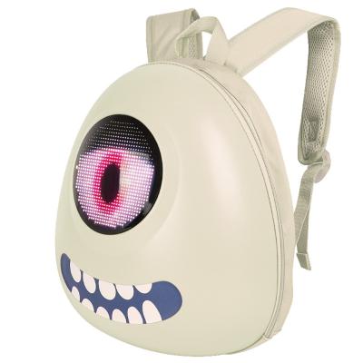 China Fashion School Bag Anti-theft Trending Custom Kids Led Lightweight Bags For Advertising Personality Display for sale